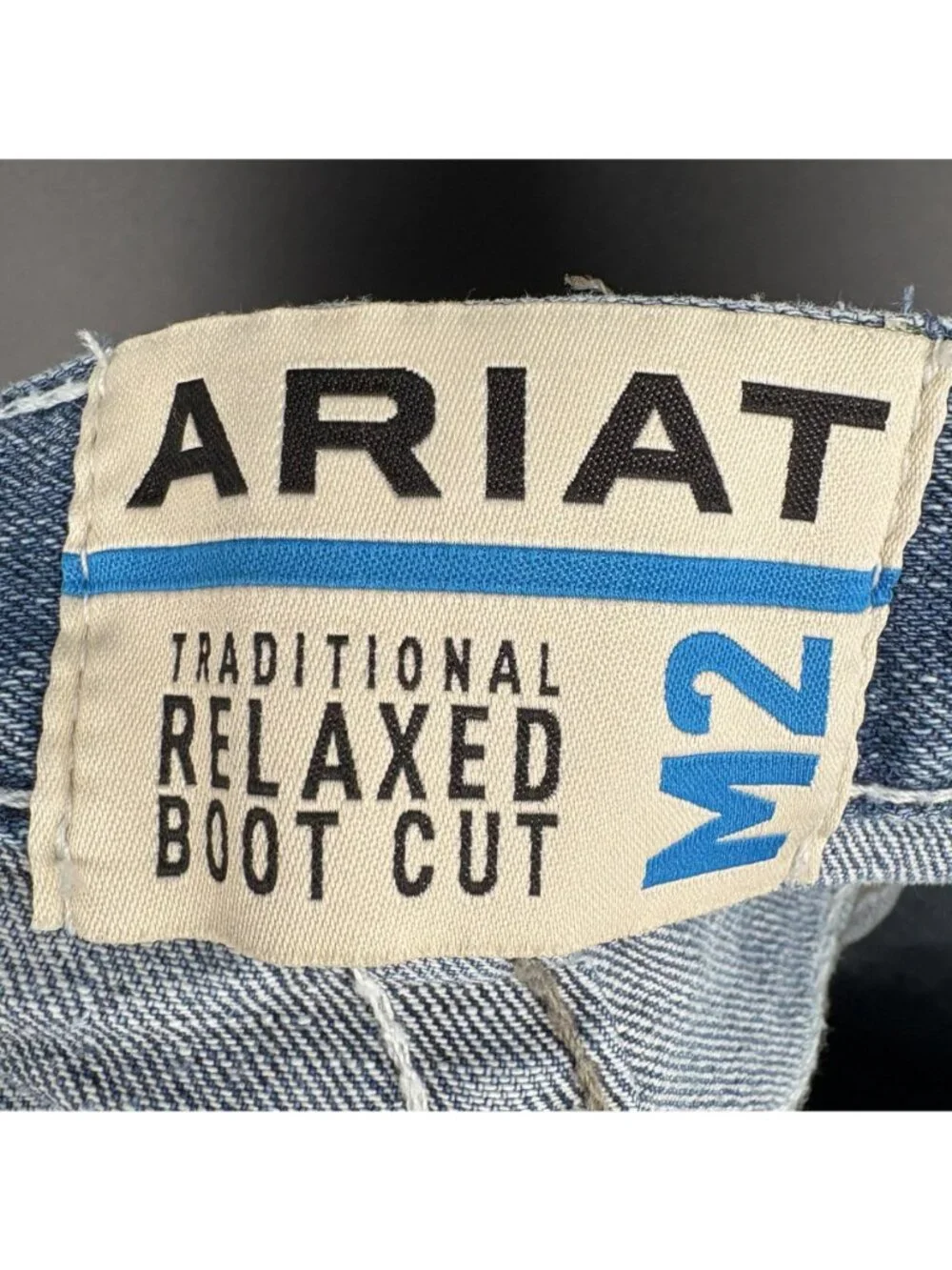 Ariat Mens M2 Relaxed Stirling Stretch Bootcut Jeans 38x32 Shasta Western Cowboy